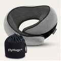 Ergonomic Memory Foam Travel Pillow